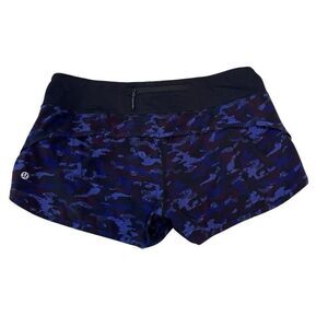 Lululemon Womens Speed Up Pull On Short Size 8 Medium Activewear